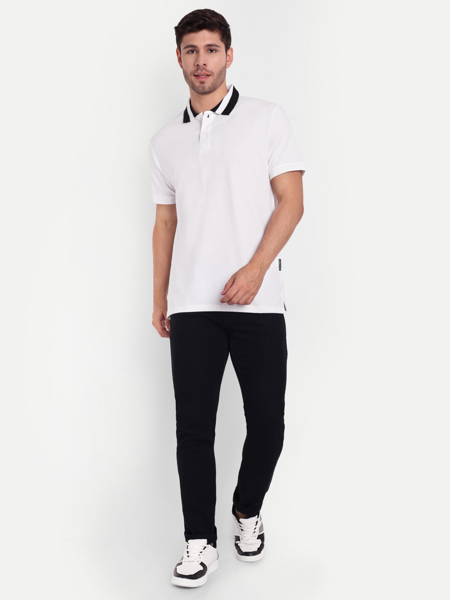 Power Stripe Regular Fit Polo T-Shirt