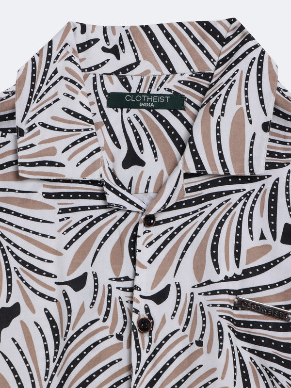 Tropical Breeze Print Shirt