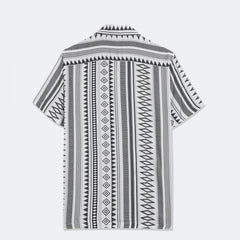 Geo-Sharp Print Shirt