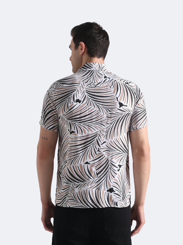 Tropical Breeze Print Shirt