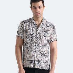 Tropical Breeze Print Shirt