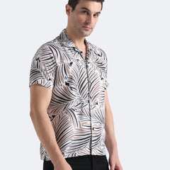 Tropical Breeze Print Shirt
