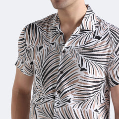 Tropical Breeze Print Shirt