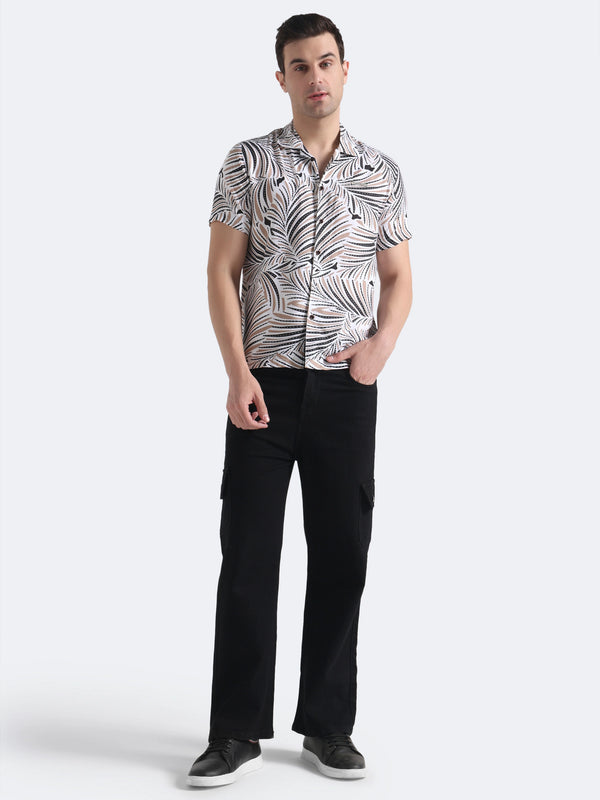 Tropical Breeze Print Shirt