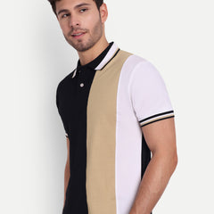 Trinity Black Regular Fit Polo T-Shirt