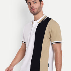 Trinity White Regular Fit Polo T-Shirt