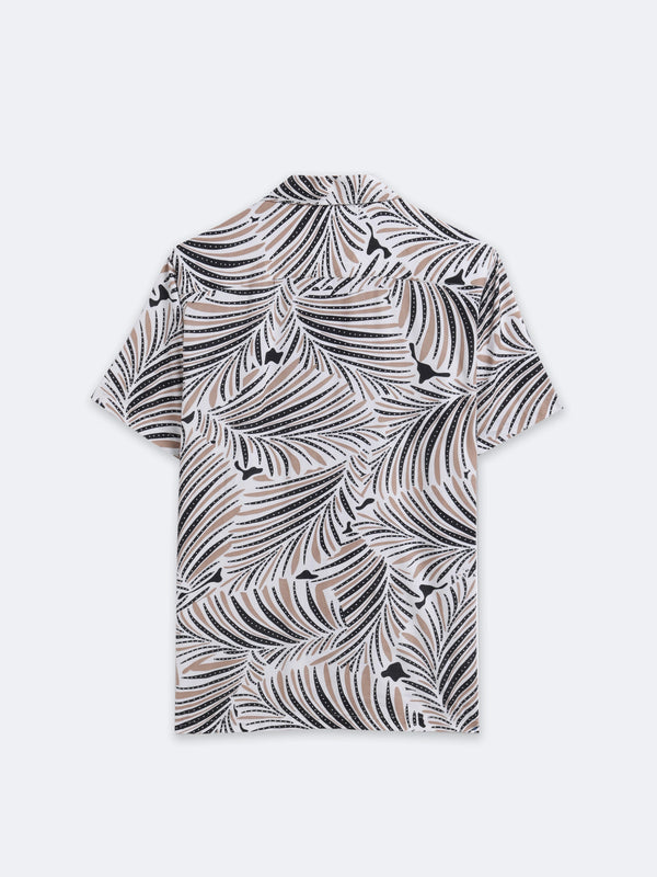 Tropical Breeze Print Shirt