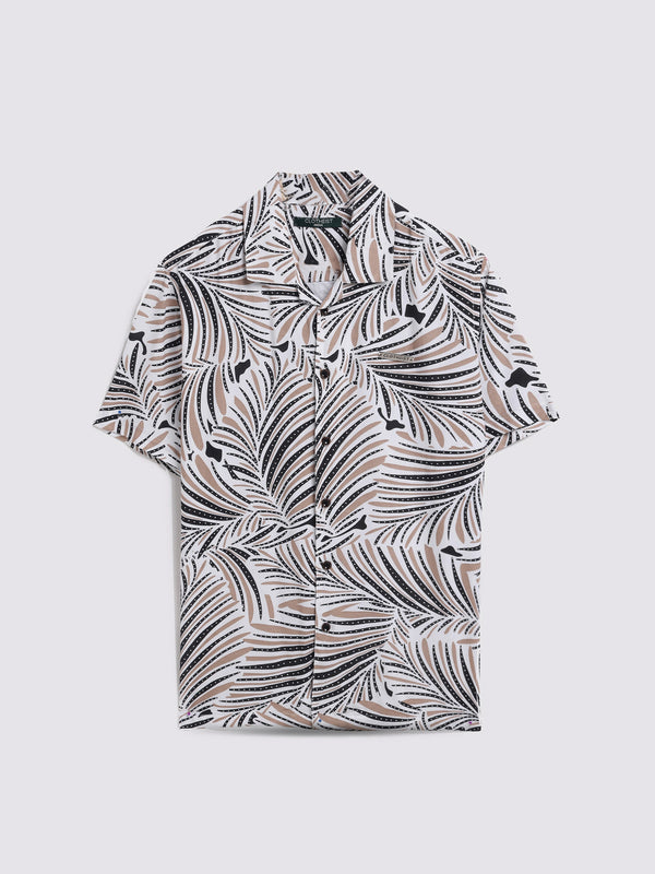 Tropical Breeze Print Shirt