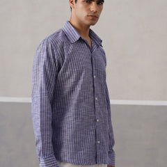 Classic Indigo Striped Shirt (PRE-ORDER)
