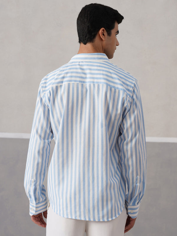 Boardroom Stripes Textured Shirt (PRE-ORDER)