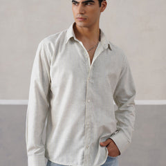 Pista Tone Pinstriped Linen Shirt (PRE-ORDER)