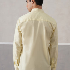 Butter Yellow Striped Shirt (PRE-ORDER)