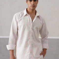 Pink Striped Linen shirt (PRE-ORDER)